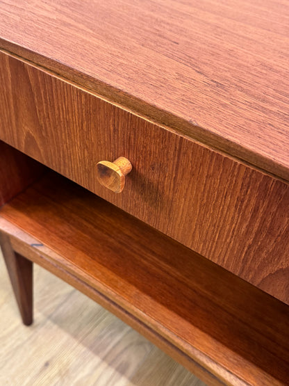 Teak bedside drawers by Macintosh  1960s