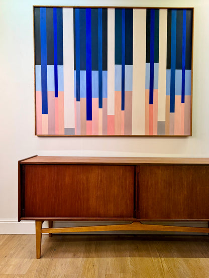 Large abstract composition by John Lee