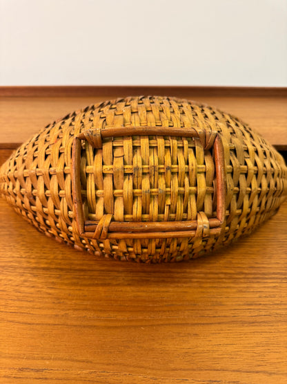1960s wicker basket