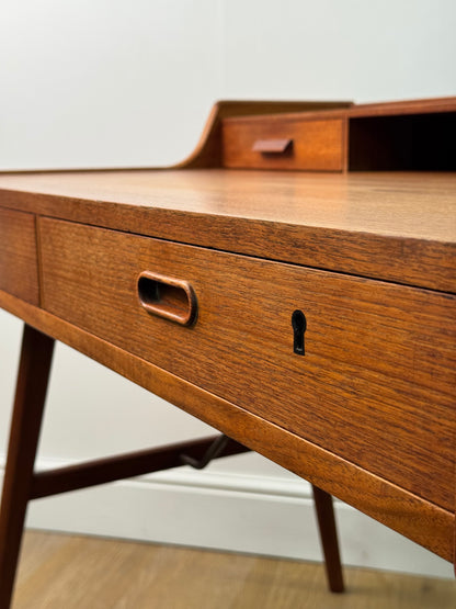 1960s Danish teak desk by Arne Wahl Iversen