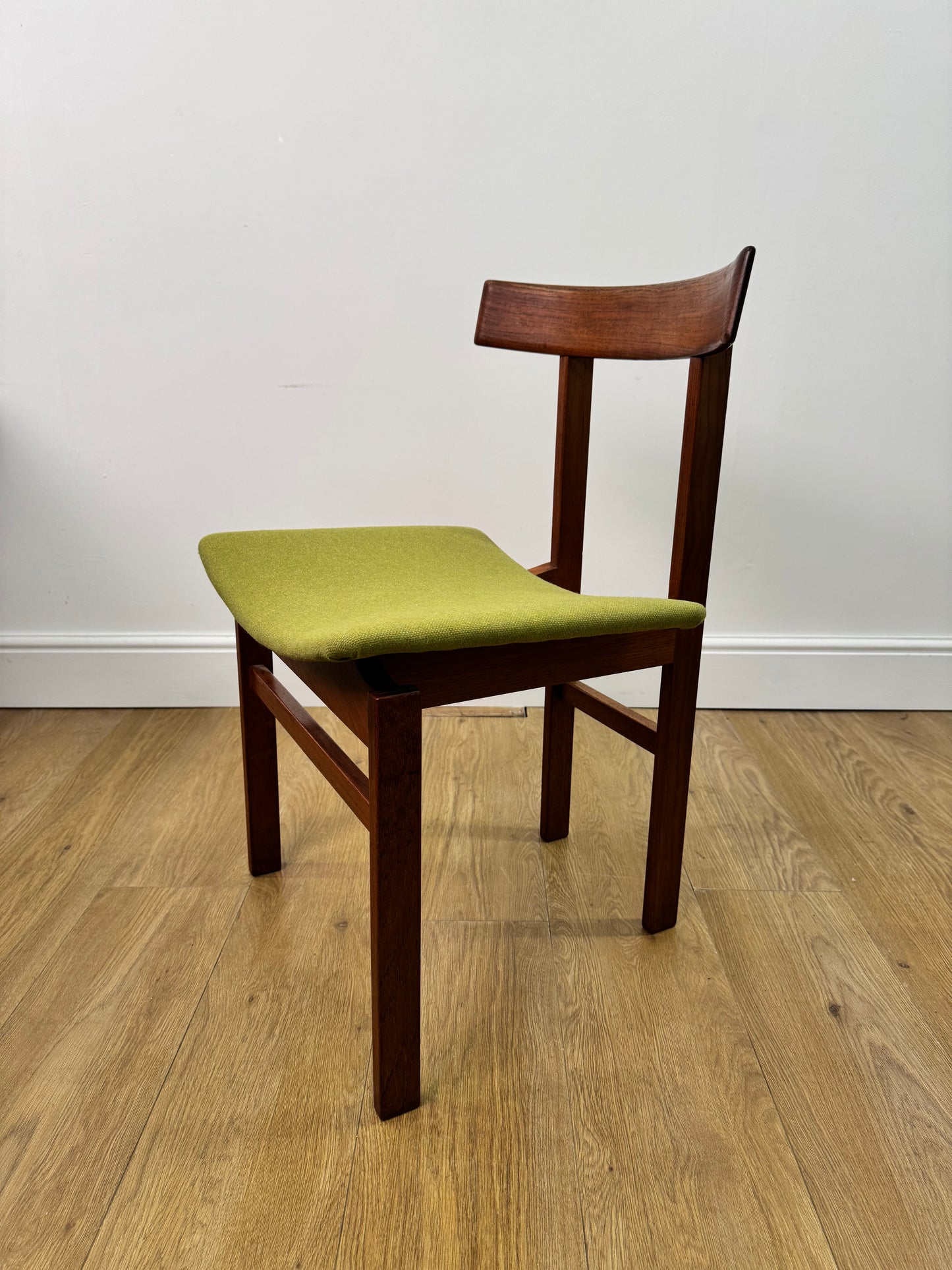 Danish teak dining table and chairs by France and son