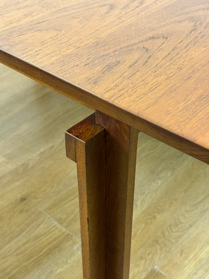 Danish teak dining table and chairs by France and son