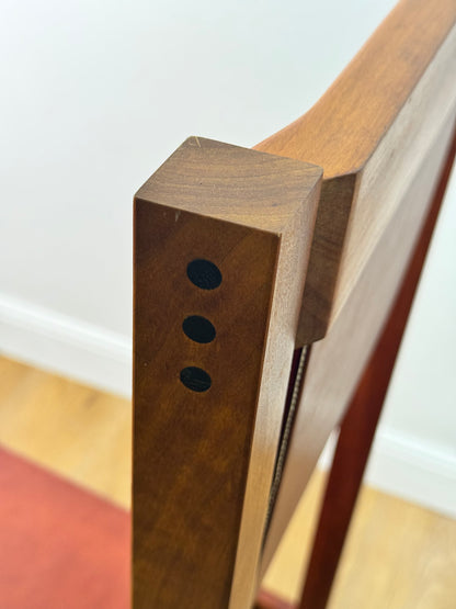 Contemporary Arts and Crafts high back chair