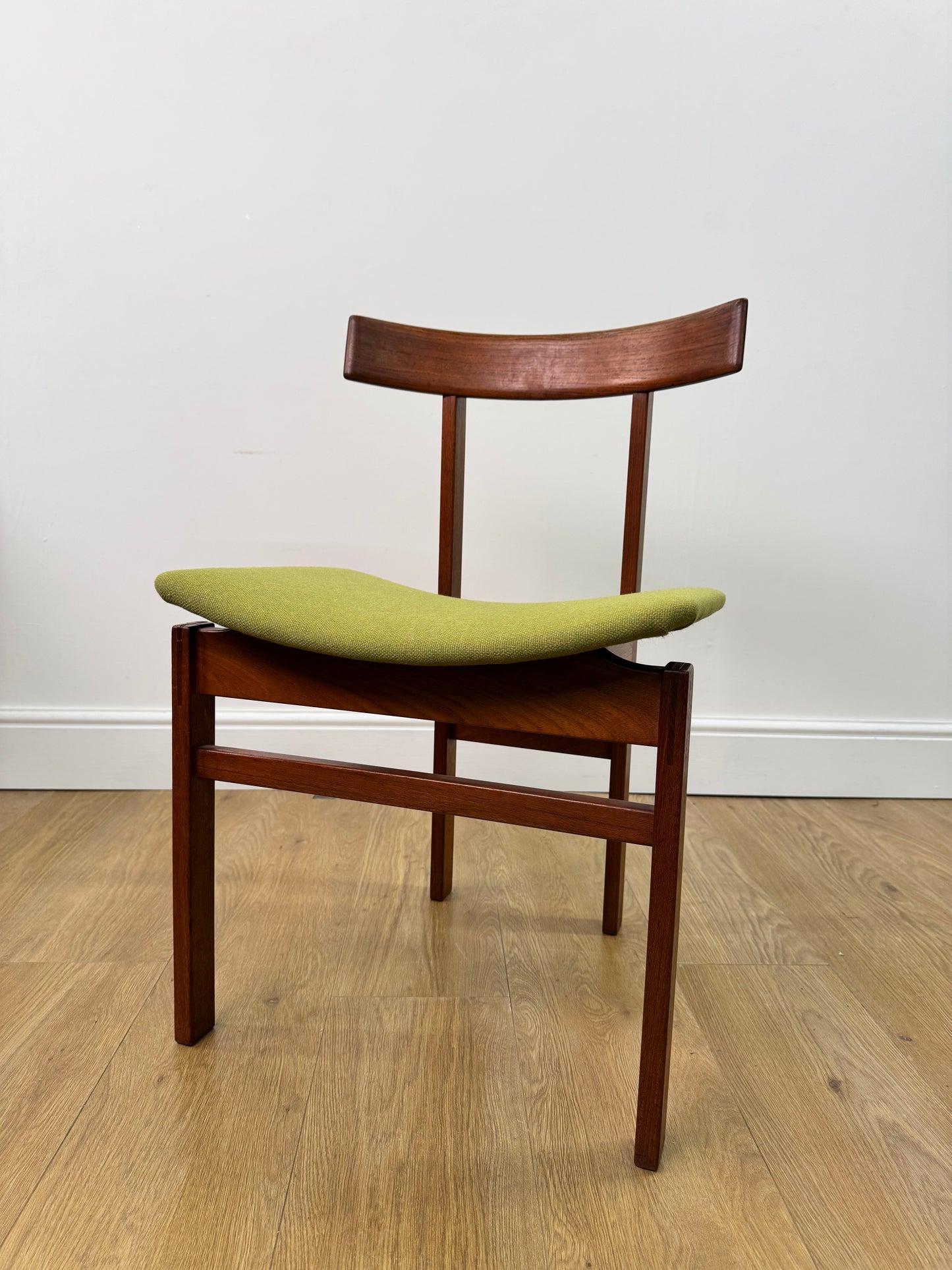 Danish teak dining table and chairs by France and son