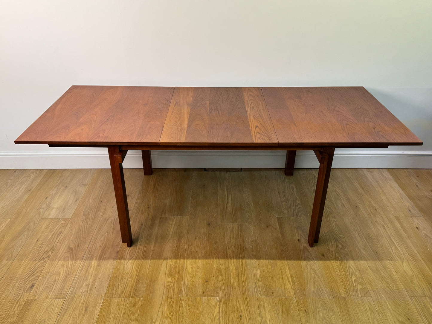 Danish teak dining table and chairs by France and son