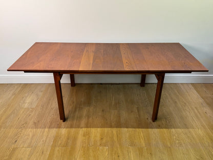 Danish teak dining table and chairs by France and son