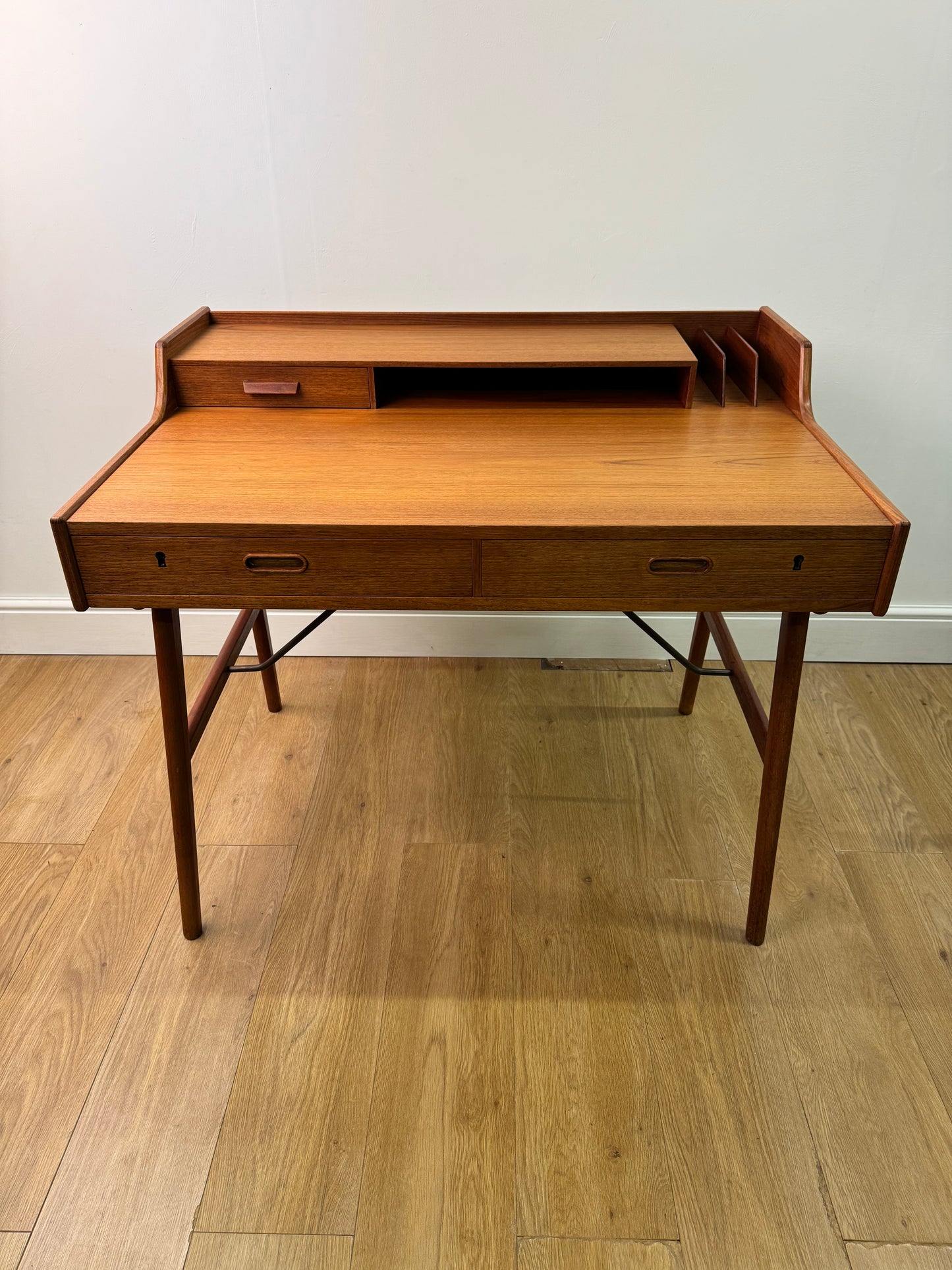 1960s Danish teak desk by Arne Wahl Iversen