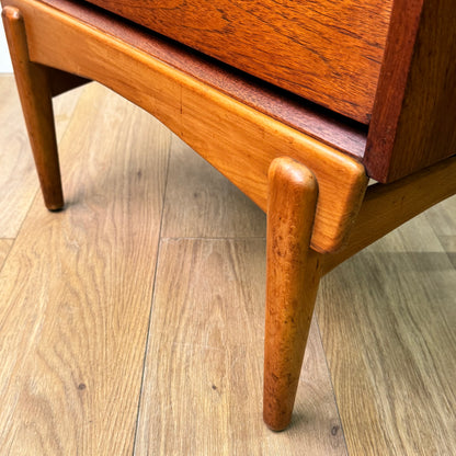 Swedish 1950s teak chest of drawers