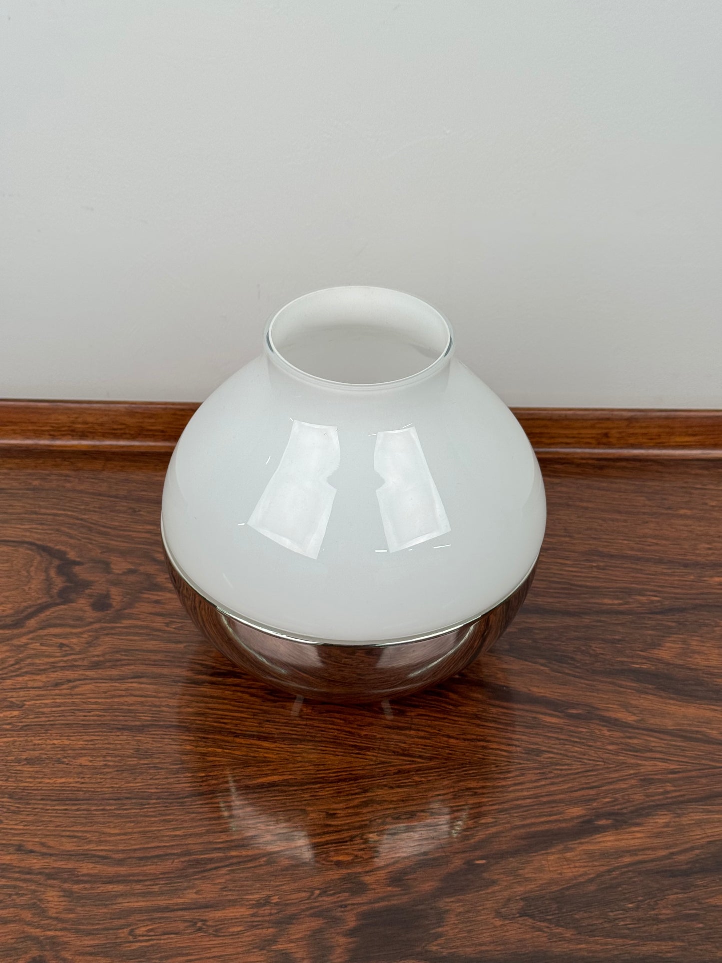 Large hurricane lamp by Henning Koppel