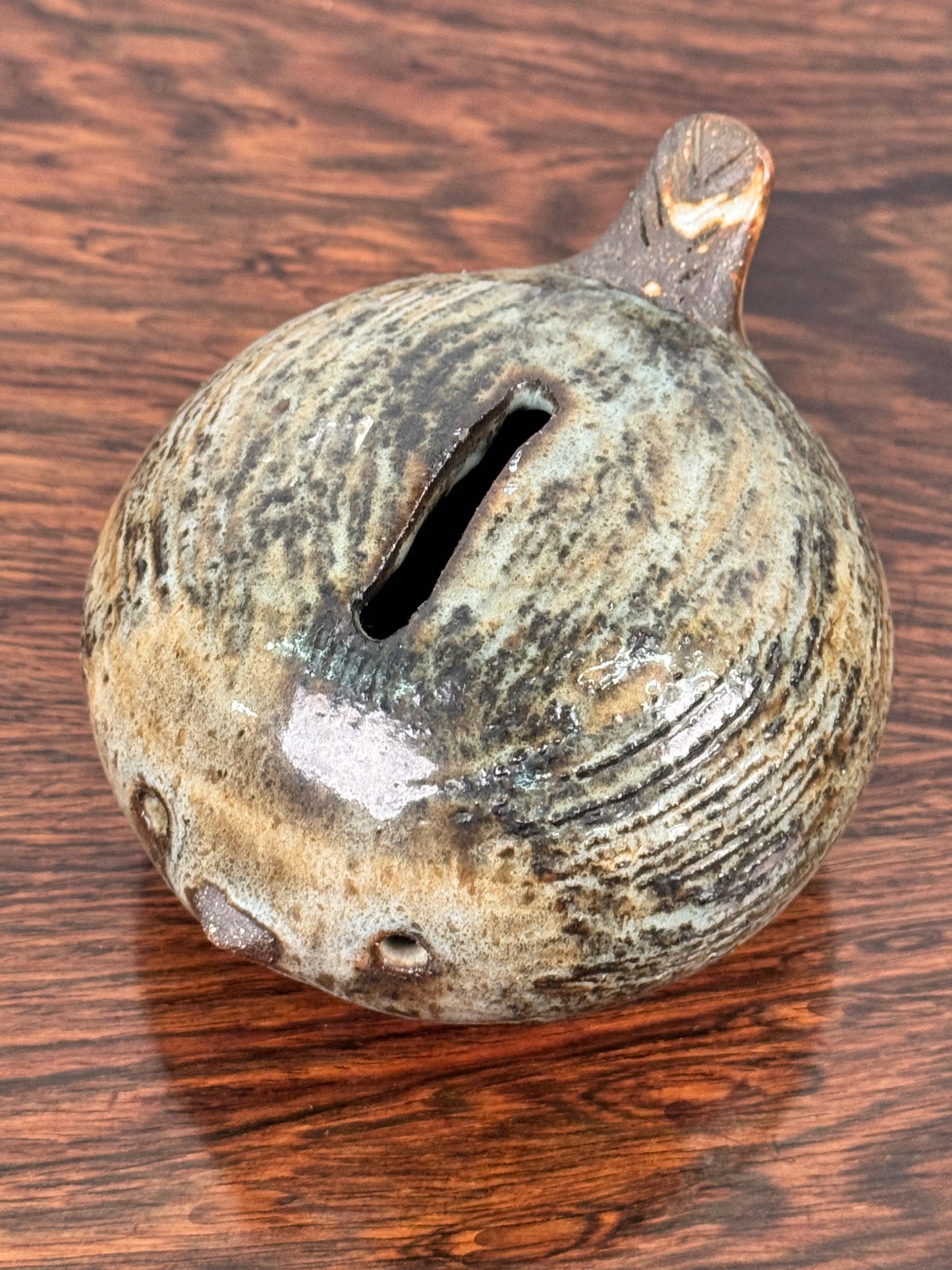 Bird money box by Briglin pottery