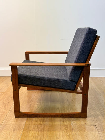 1960s Danish teak armchair by Soren Ladefoged