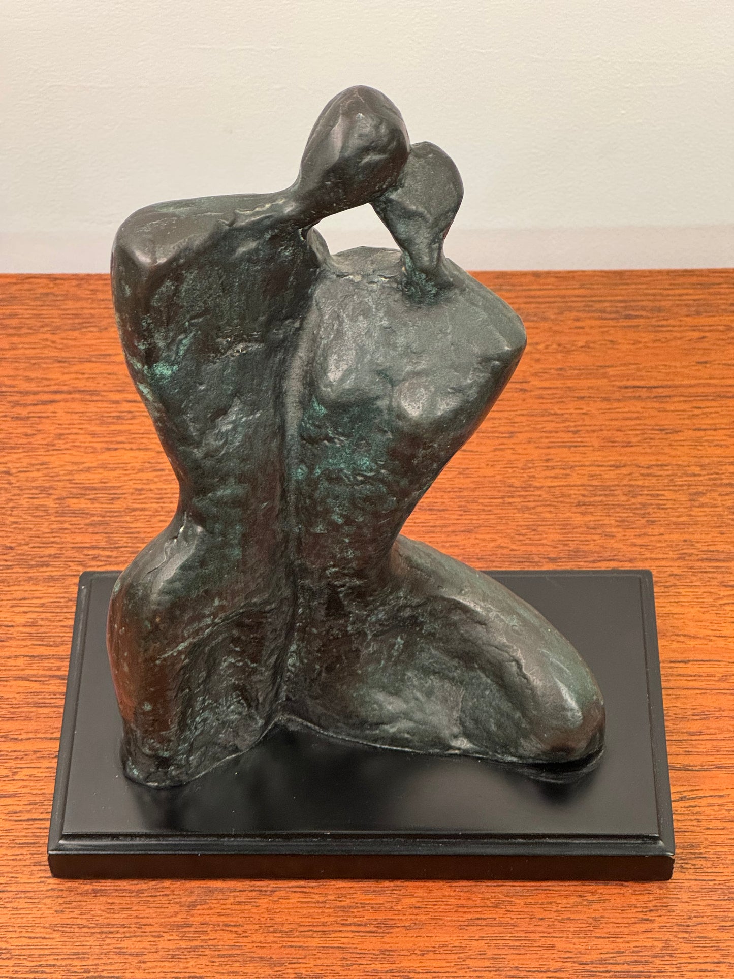 1980s bronze sculpture by Kim Yong Jung
