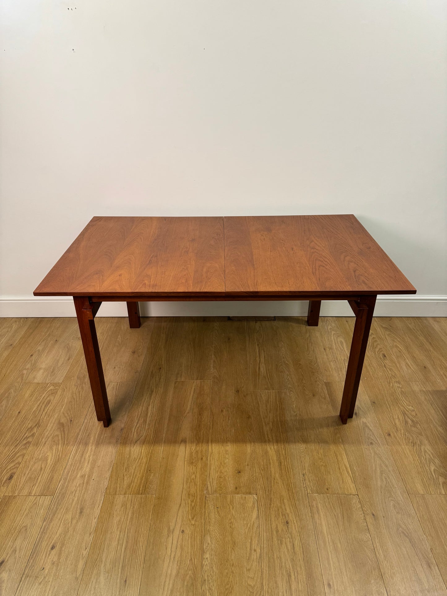 Danish teak dining table and chairs by France and son