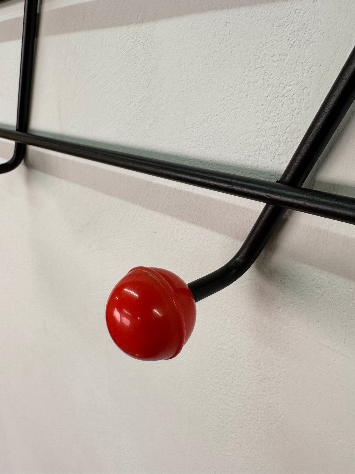 1950s atomic ball metal coat hooks