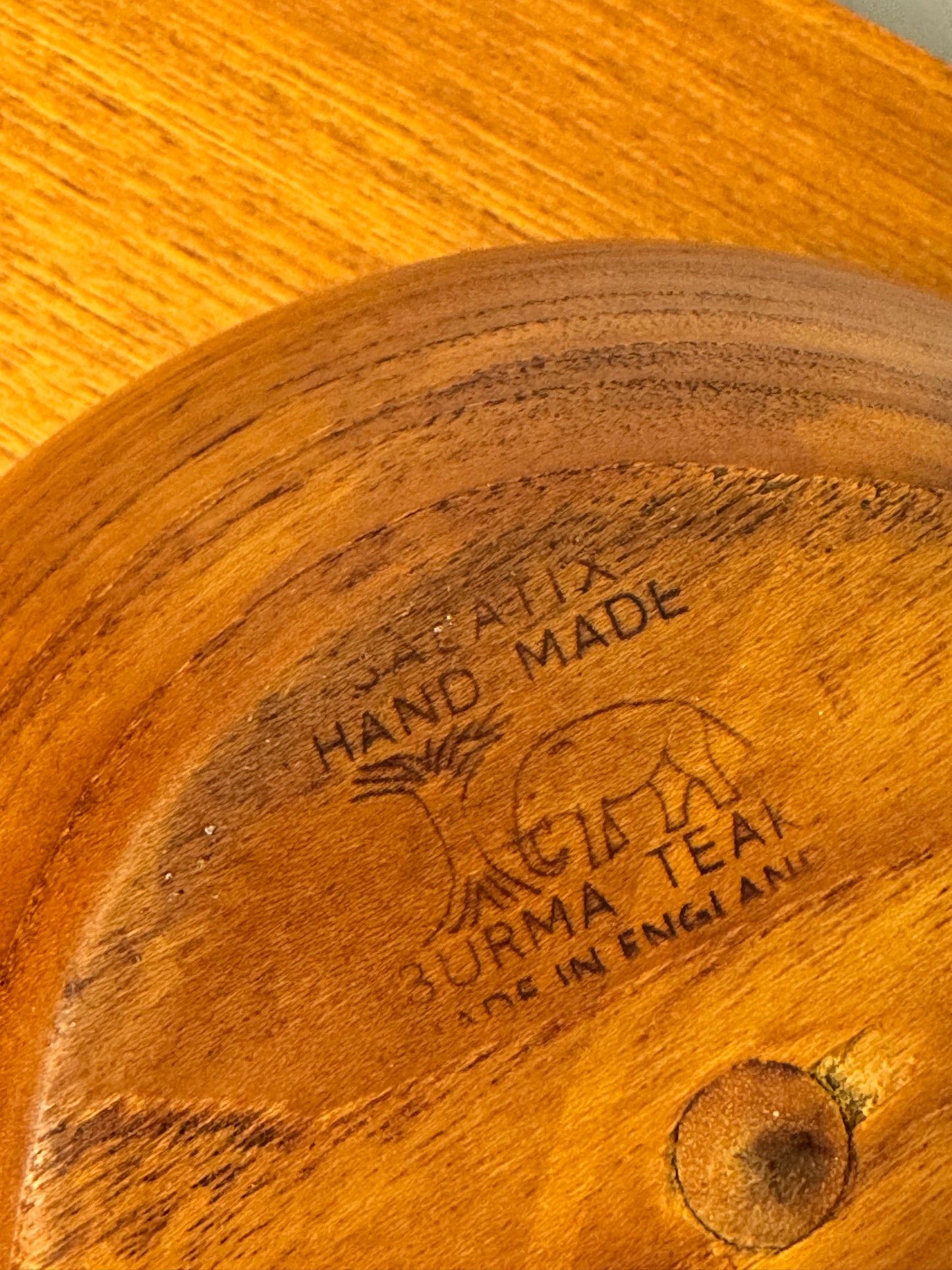 1960s teak turned salad bowl by Galatix