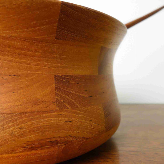 70s Teak fruit bowl by D Scan Singapore