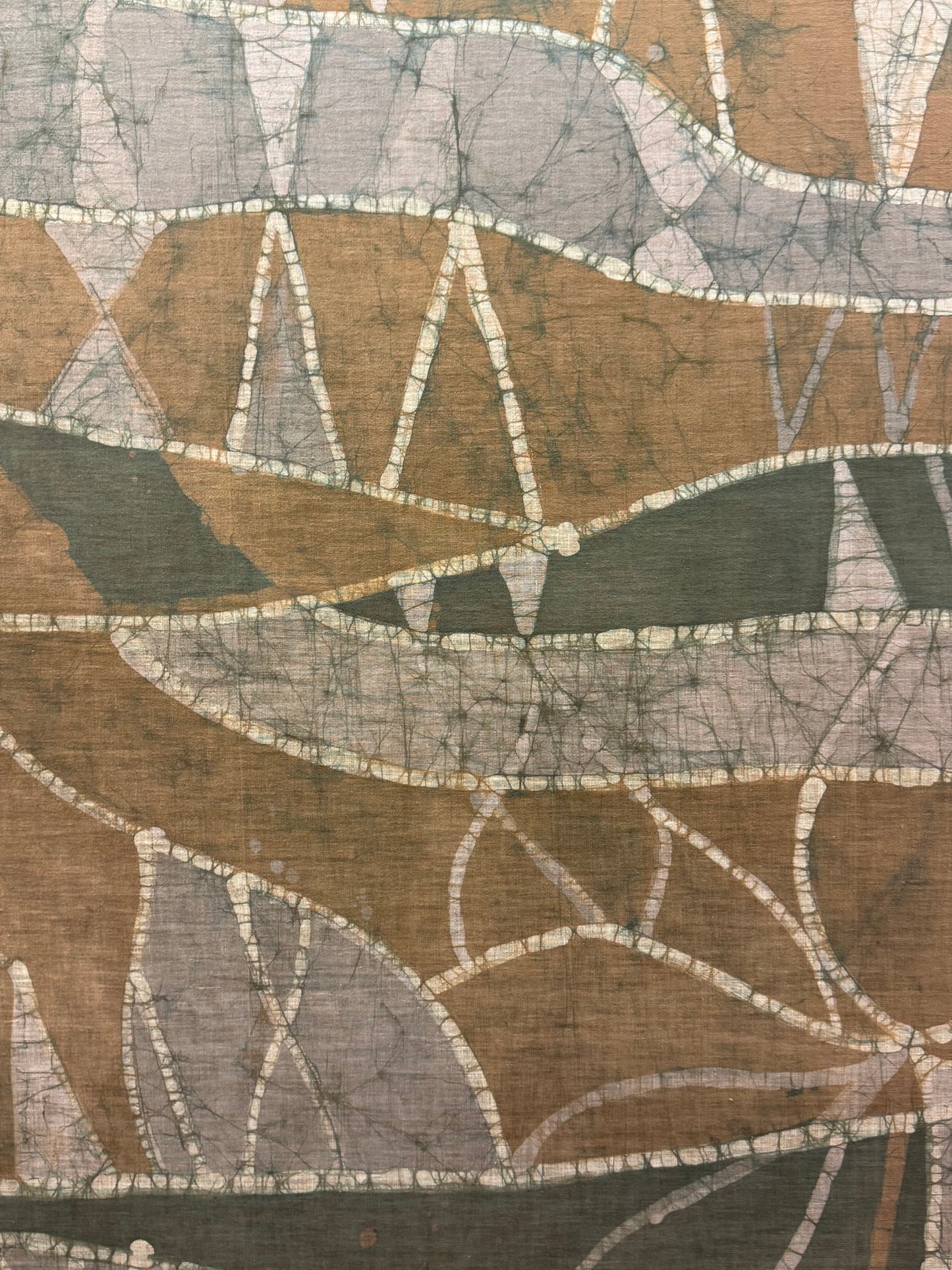 1960s Batik textile artwork by Irene Browning