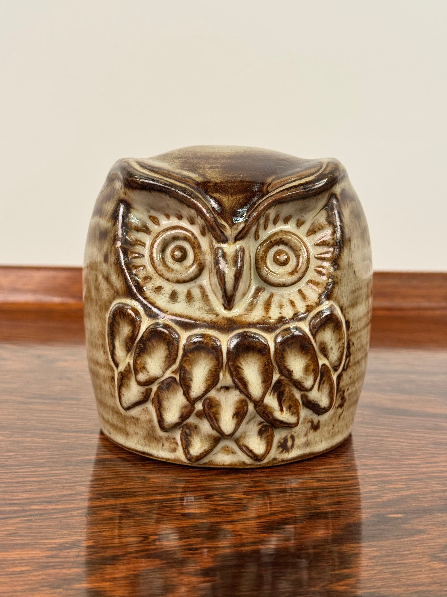 1970s ceramic owl money box
