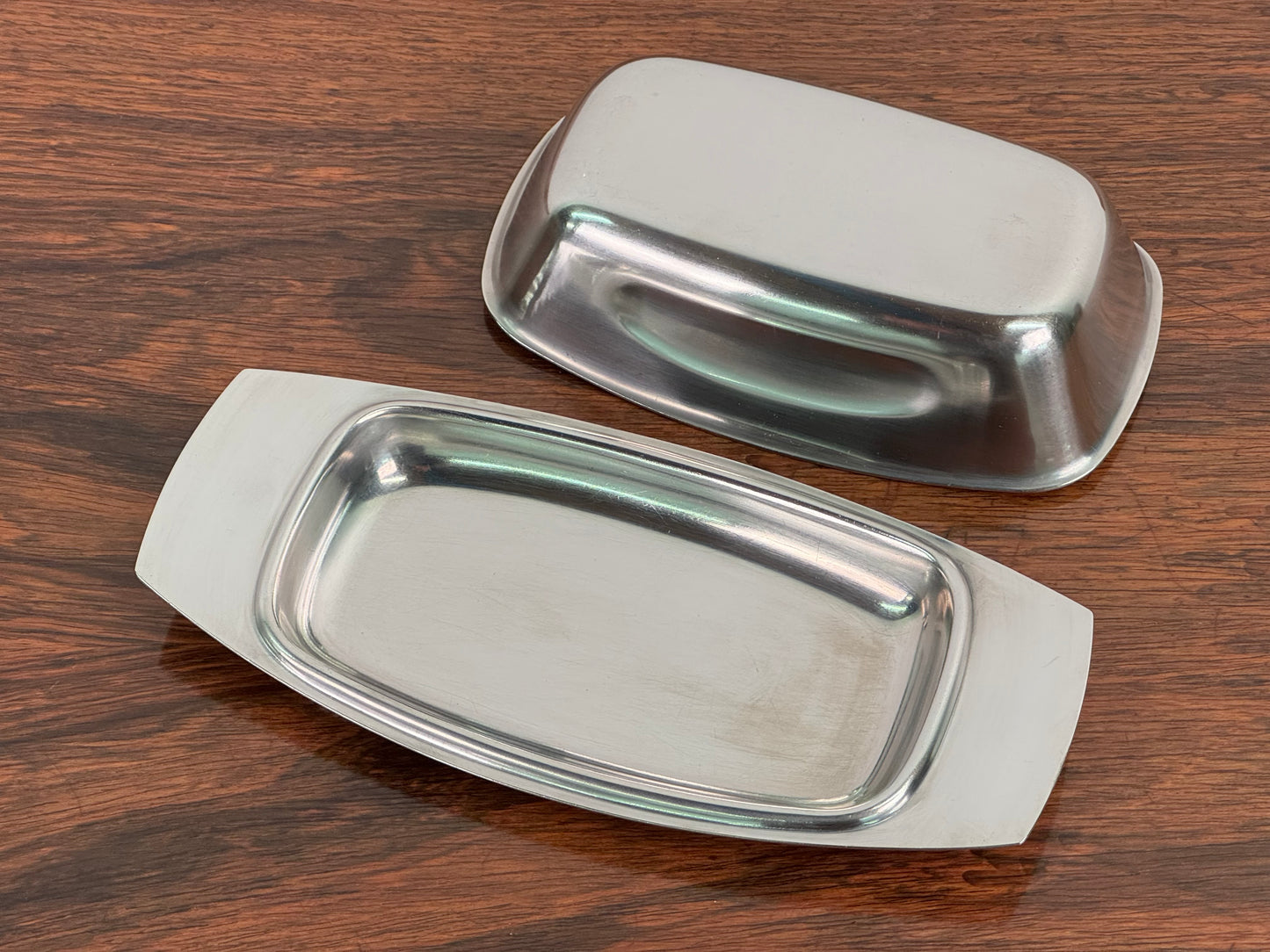Covered butter dish by Robert Welch