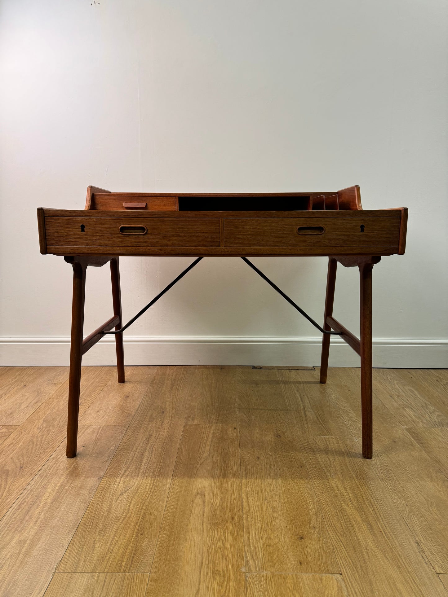 1960s Danish teak desk by Arne Wahl Iversen