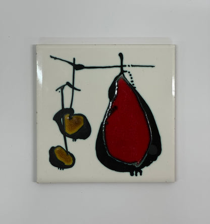 Set of 3 tiles by Ann Wynn Reeves