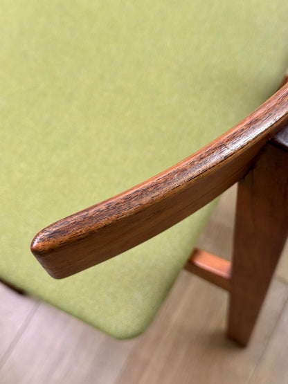 Danish teak dining table and chairs by France and son