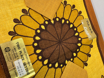 1970s Irish linen place mats