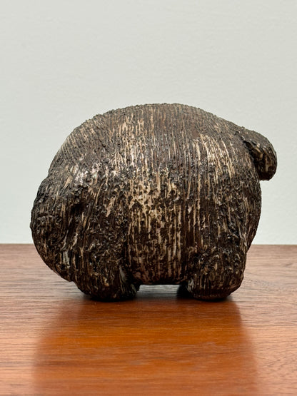 Dog money box by Briglin pottery