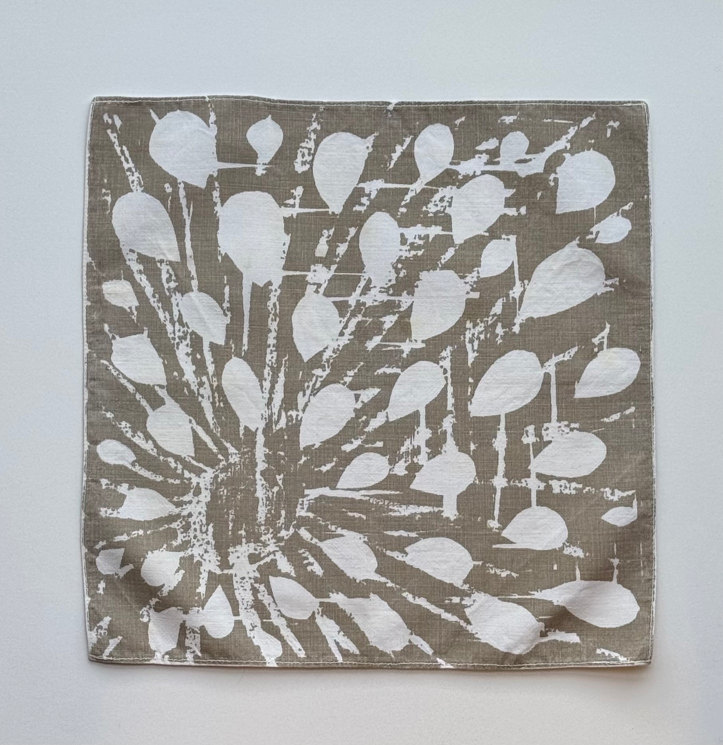 1960s sunburst napkins by Irene Browning