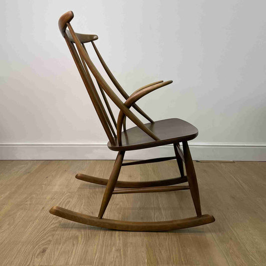 Rocking chair by Illum Wikkelso Denmark
