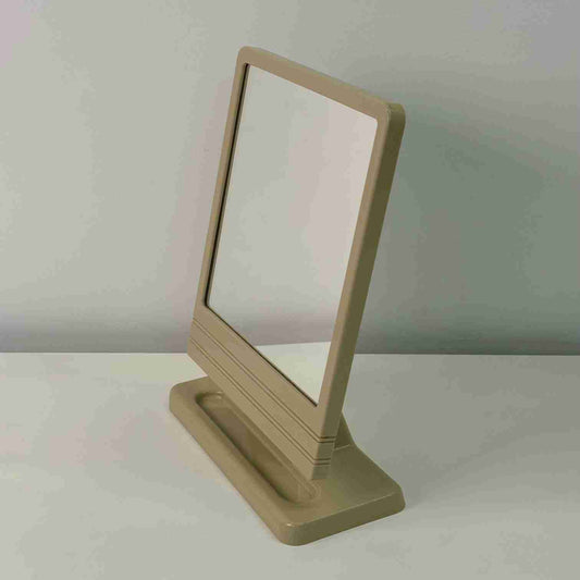 1970s plastic table top mirror