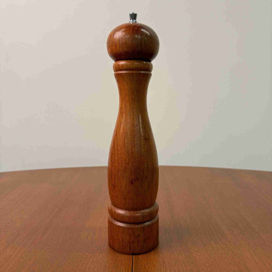 1970s teak pepper grinder